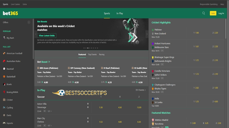 Betting sites in Iran: Bet365