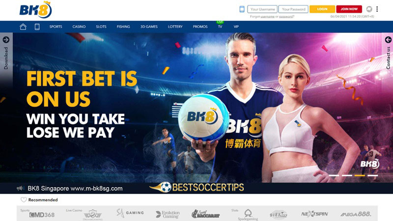 Netherlands betting sites: BK8