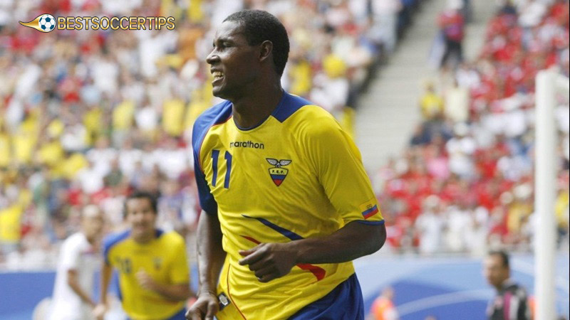 Ecuador best football player: Agustin Delgado