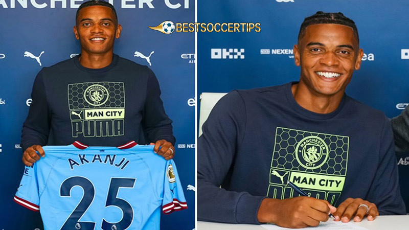 Football players with jersey number 25: Manuel Akanji (Manchester City)