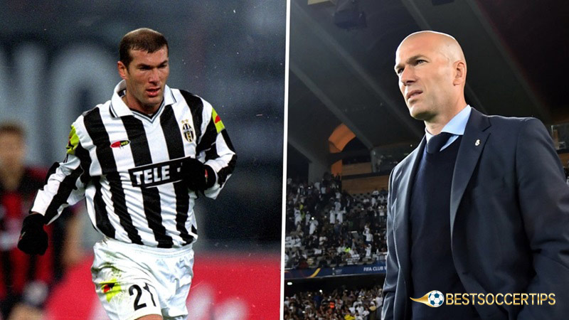 Soccer players with jersey number 21: Zinedine Zidane – Juventus, Real Madrid & France