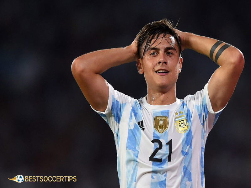 Soccer players with number 21: Paulo Dybala – Juventus, Roma & Argentina
