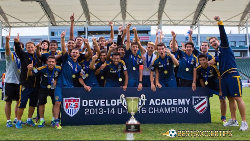 Best soccer academies in the USA: LA Galaxy Academy