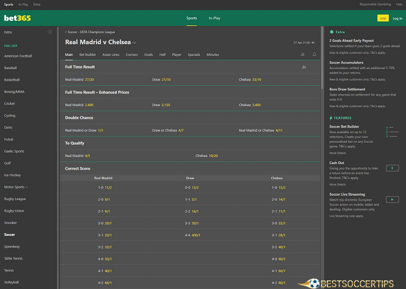 Bet365 - Betting sites in Morocco