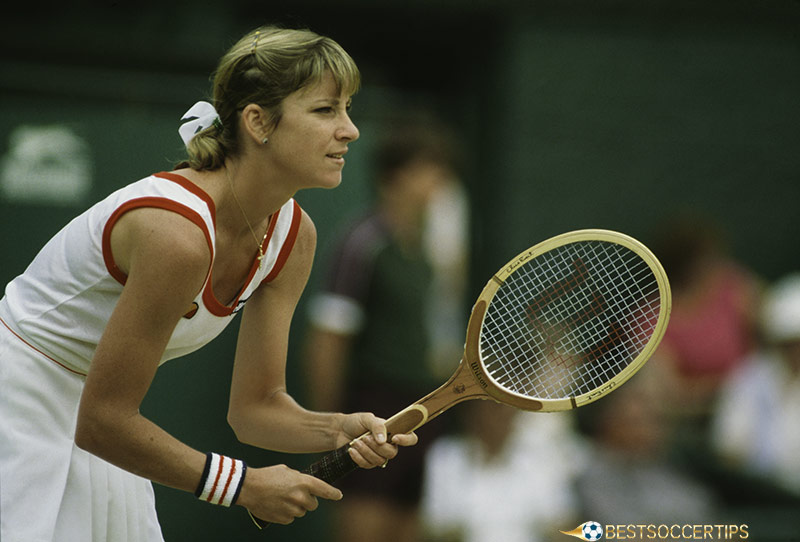 Chris Evert - Top 10 hottest female tennis players of all time