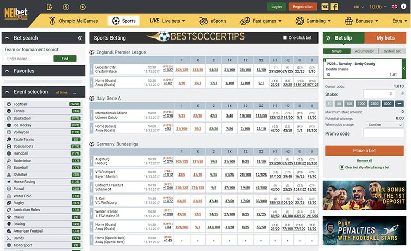 Melbet - Betting sites available in Morocco