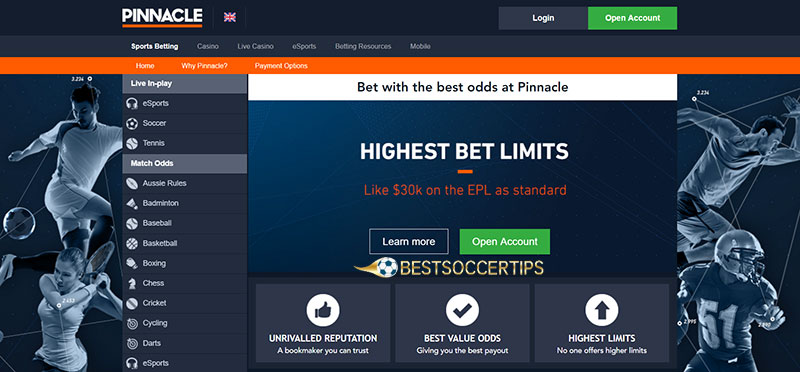 Pinnacle - Poland betting sites