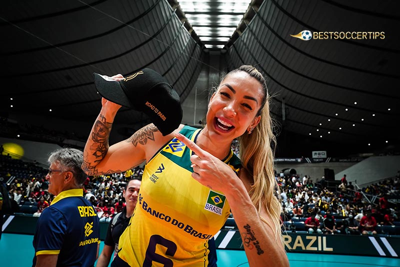 Thaisa Menezes - Best woman volleyball player