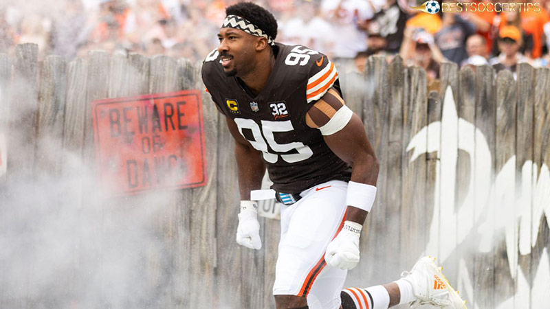 Who is the best defensive player in the nfl - Myles Garrett