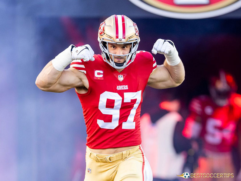 Who is the best defensive player in the nfl - Nick Bosa 