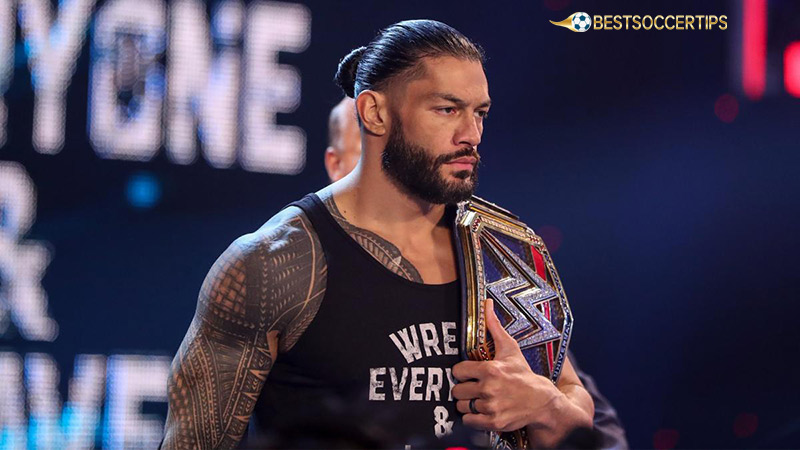 Best WWE player in the world: Roman Reigns
