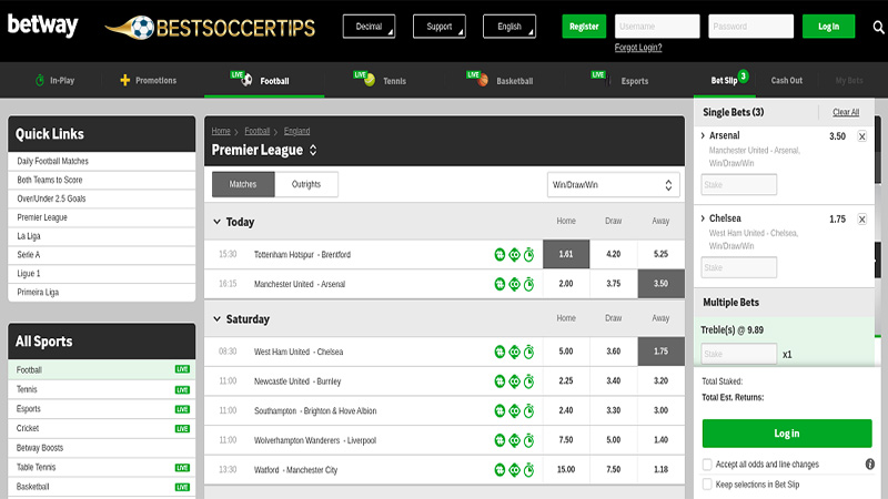 Best online bandy betting sites: Betway