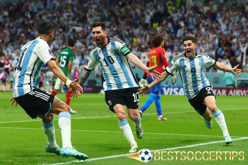 Find out Messi playing for which country?