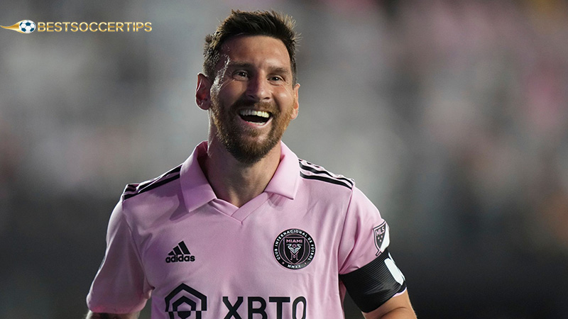 Inter Miami has signed Messi to a $60 million-a-year contract