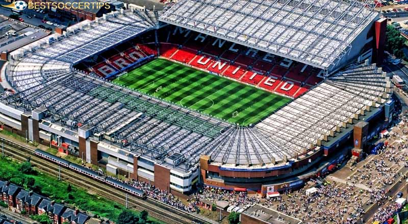 Old Trafford - Biggest football stadium in Premier League