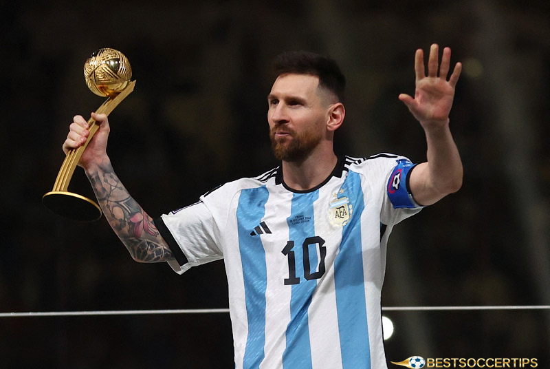 The moment Messi winning World Cup 2022