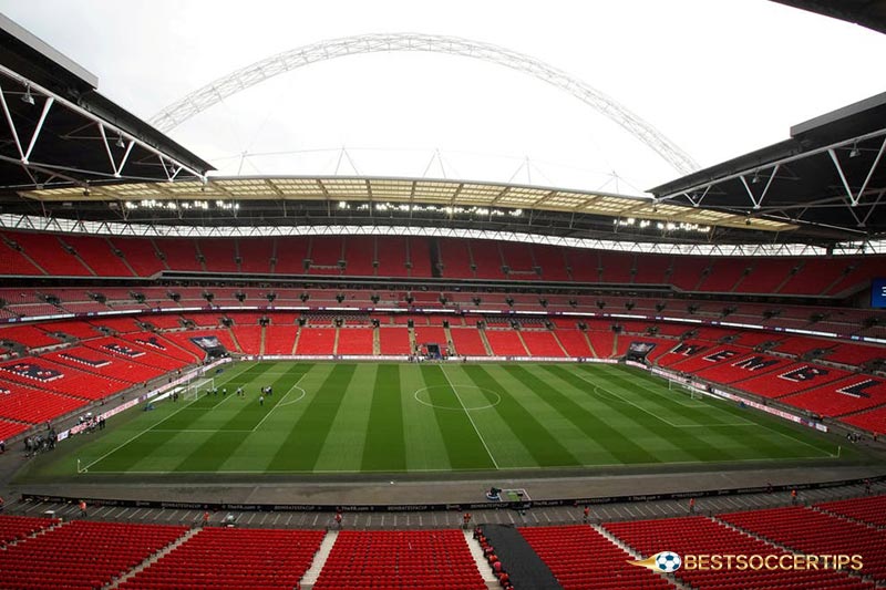 Wembley Stadium - Biggest football stadium in the Premier League