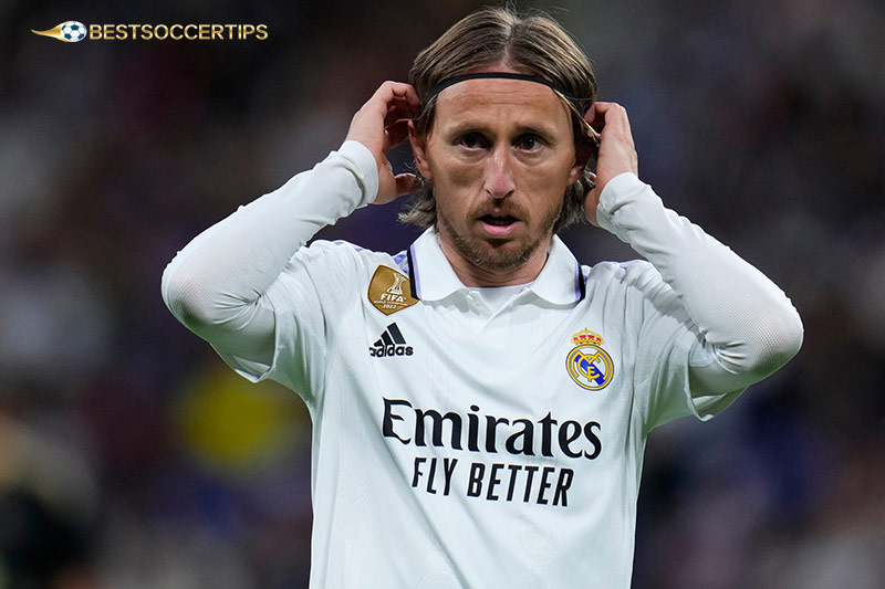 Who has the most UEFA Champions League titles player - Luka Modrić