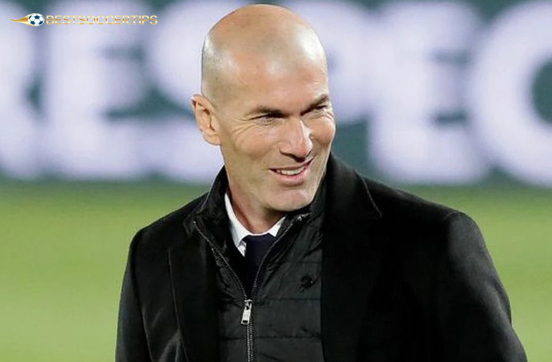 Zinedine Zidane - All time best football coaches