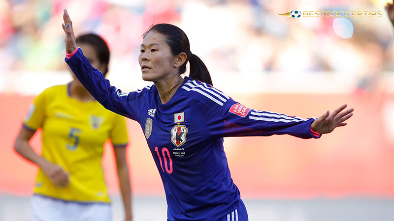 Homare Sawa - Top goal scorers women's world cup​