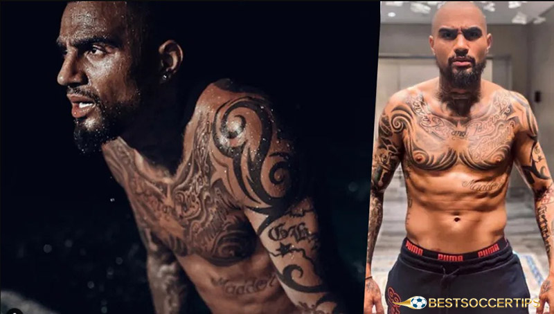 Kevin Prince Boateng - Footballers with the best tattoos​