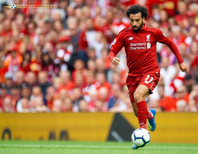 Mohamed Salah - Golden boot Premier League award winnerr