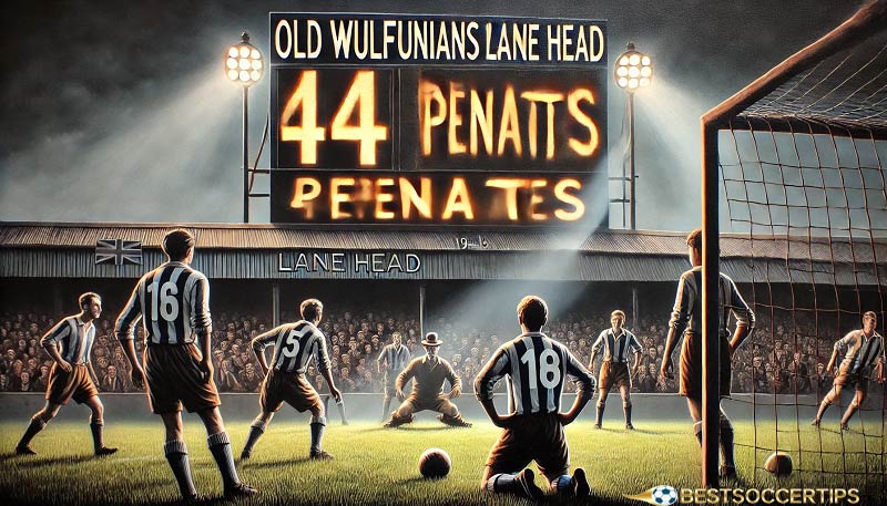 Old Wulfrunians 19-18 Lane Head: The longest penalty shootout in football history​