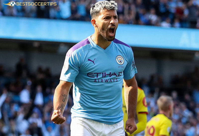 Sergio Agüero - Premier League golden boot winners award winner