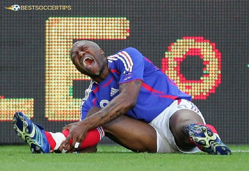 Who is the most injured football player​ - Djibril Cisse