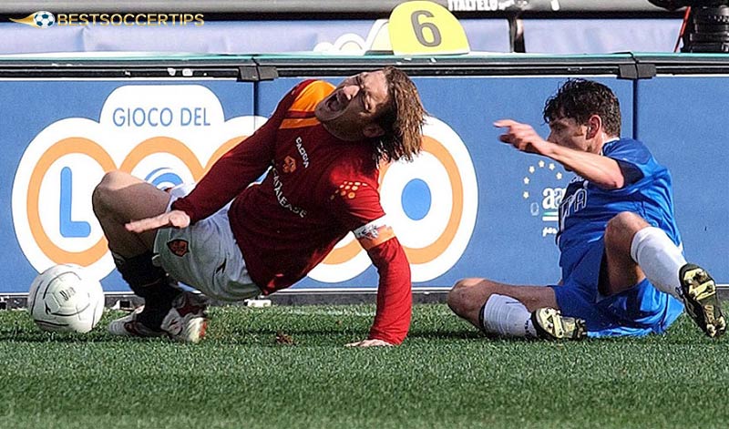 Who is the most injured player in football​ - Francesco Totti