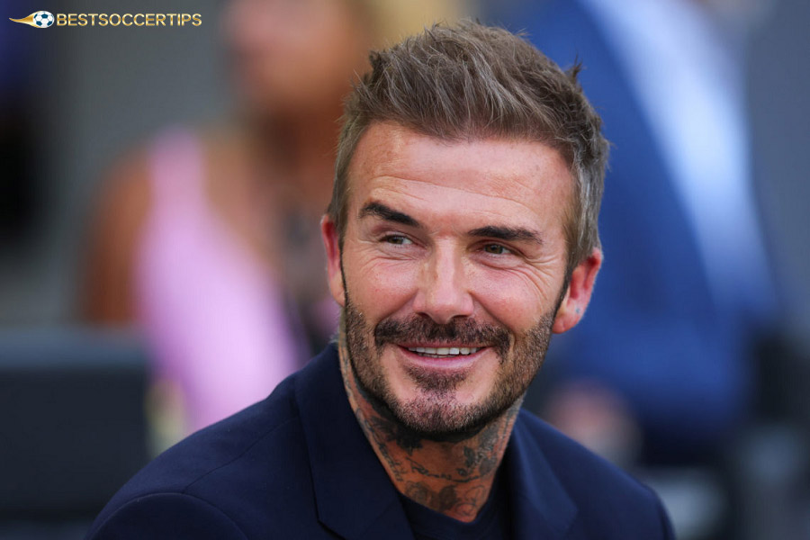 David Beckham - Greatest captain of all time in football