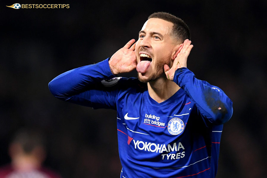 Eden Hazard - Footballers behaving badly