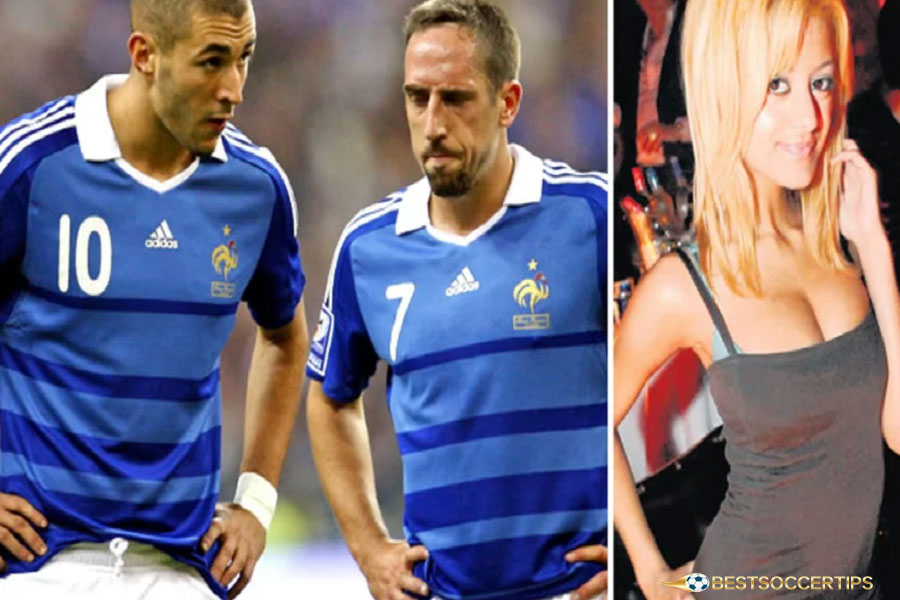 Football scandals​: Franck Ribery, Karim Benzema and underage prostitute Zahia Dehar