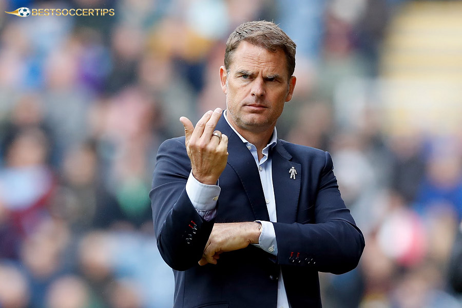 Frank de Boer - Most educated football coaches