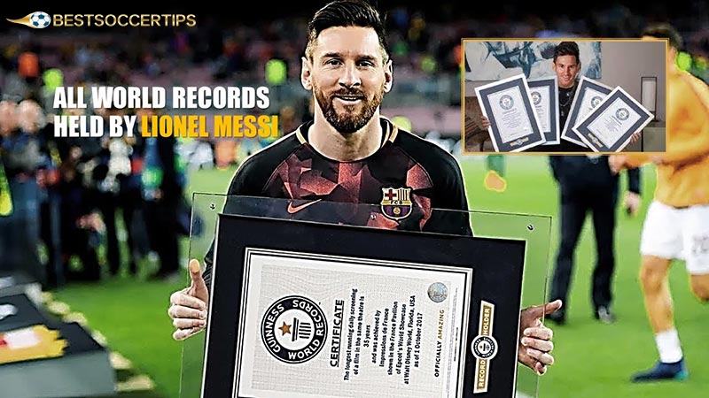 How Many Guinness World Records Does Messi Have 