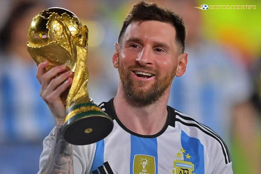 How many World Cups has Lionel Messi participated in?