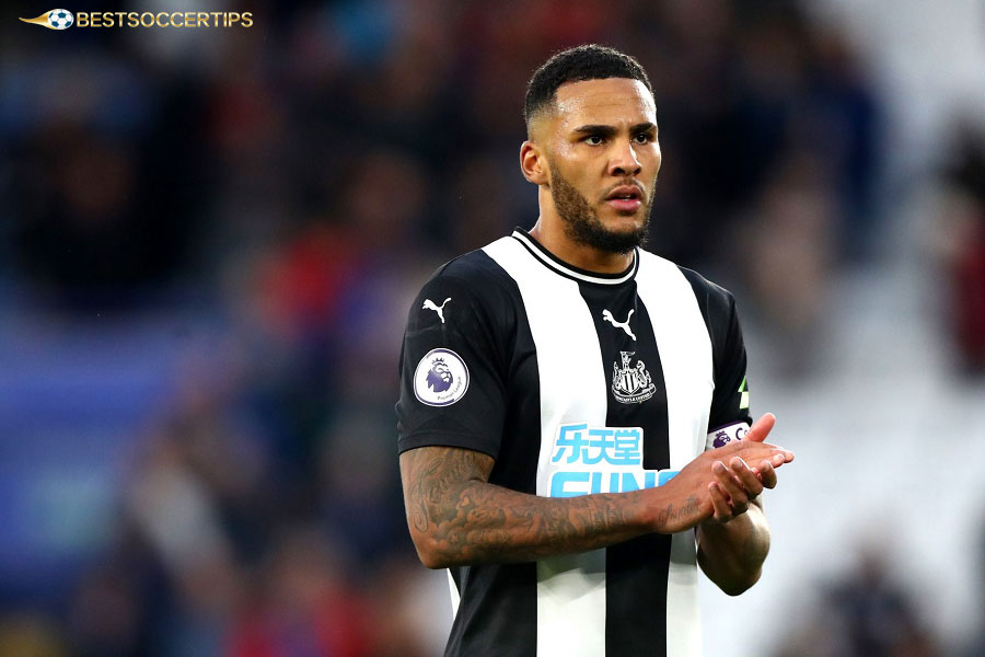 Jamaal Lascelles - Slowest football player in the Premier League