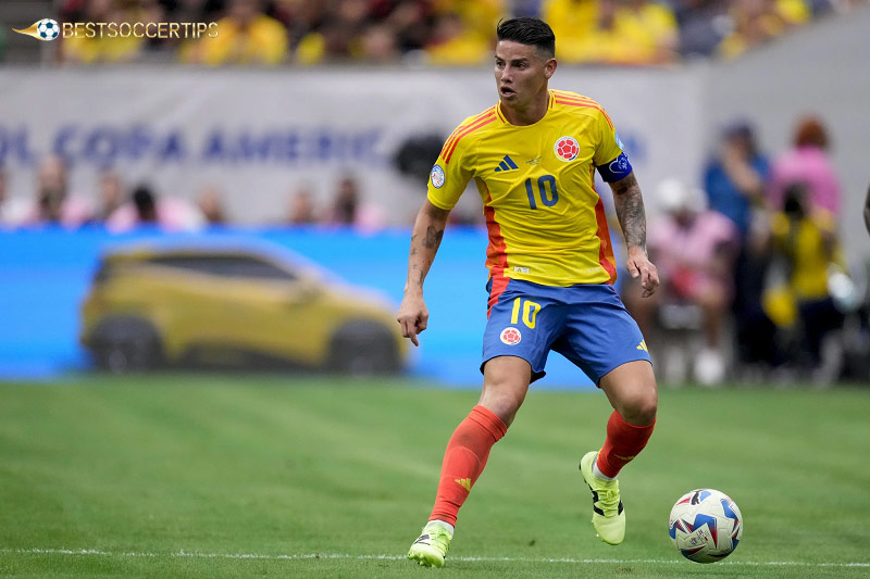 James Rodriguez - Best player of Copa America