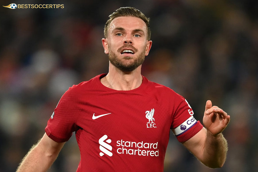 Jordan Henderson - On the list of Premier League captains 