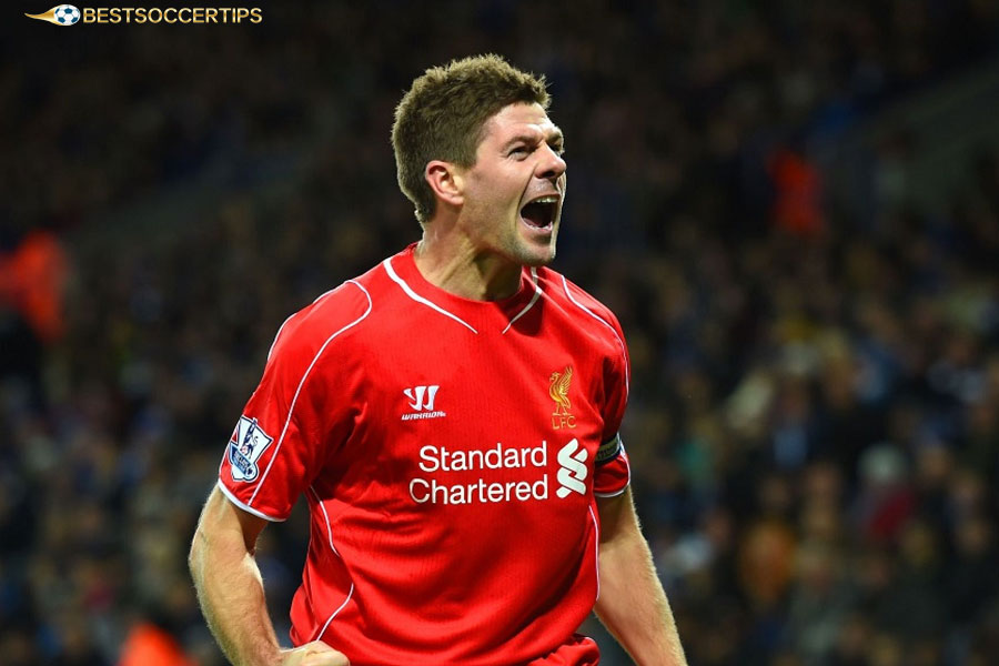 Steven Gerrard - On the Premier League captains list