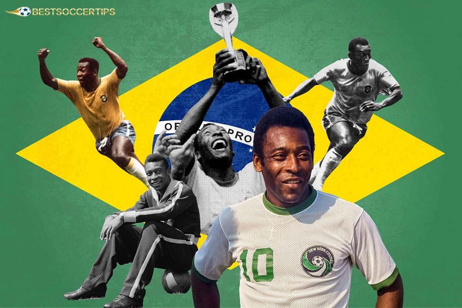 Why is Pele called the king of football?