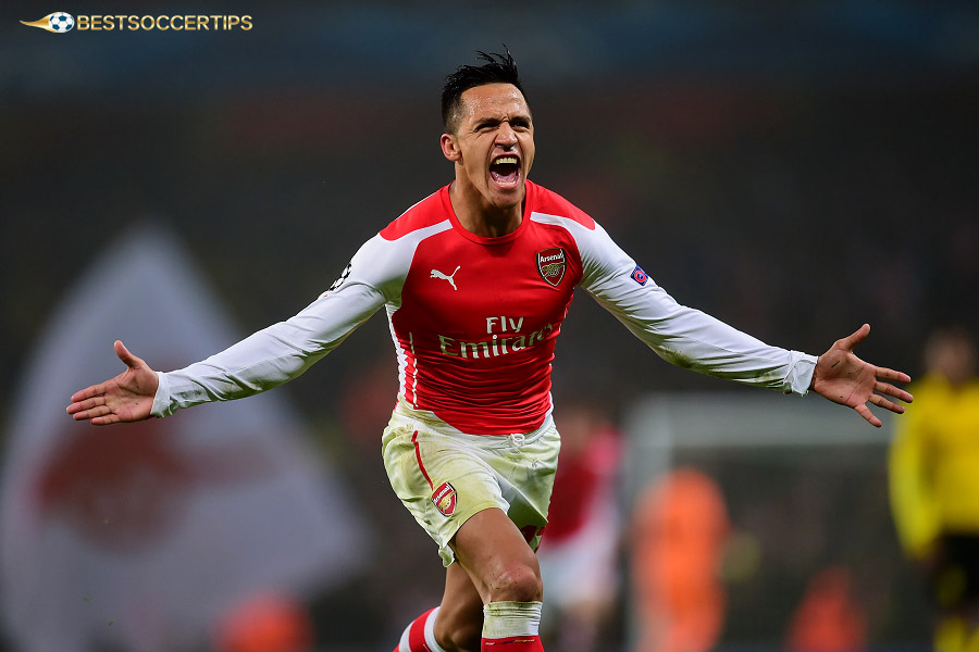 Alexis Sanchez  - Worst striker in football history