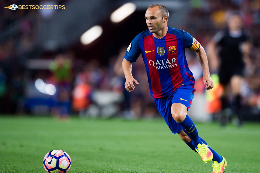 Andres Iniesta - Players La Liga top assists 