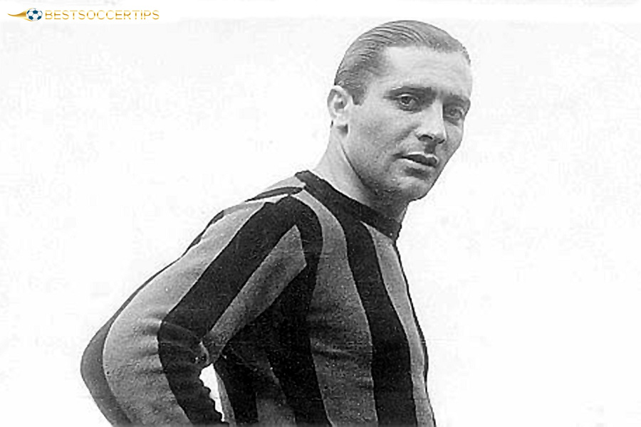 Giuseppe Meazza - Italian football top scorers