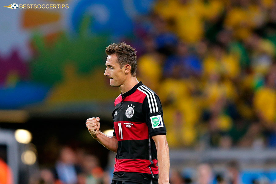 Miroslav Klose - Players most international goals and assists