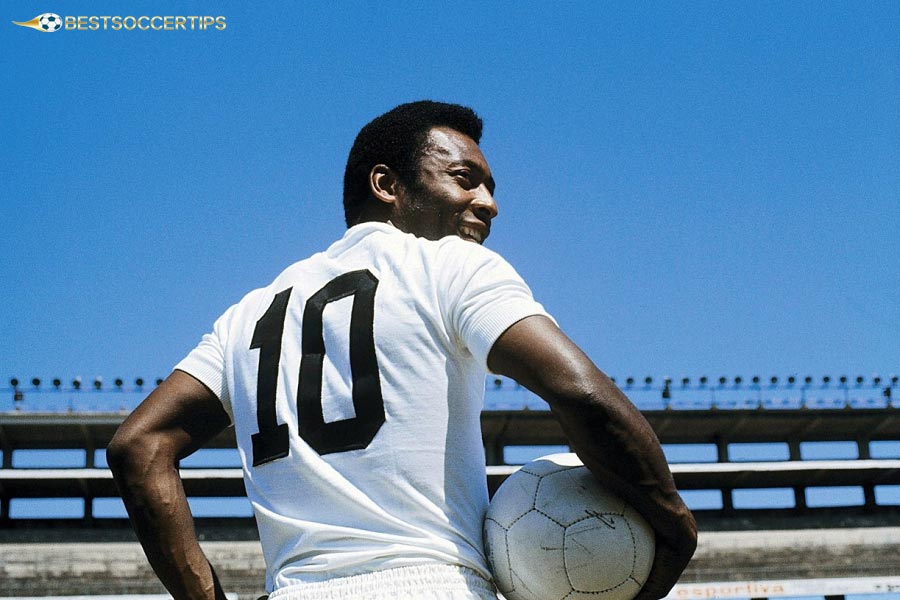 Pele - In the top 10 highest score in soccer