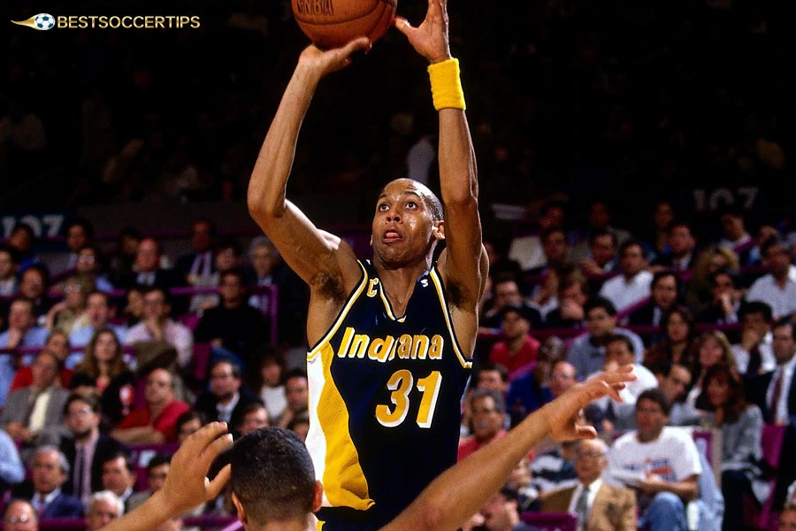 Reggie Miller - Players NBA all time shooting percentage