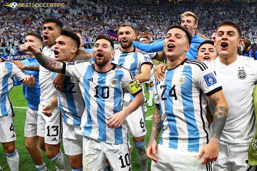 Argentina - Top FIFA World Cup teams