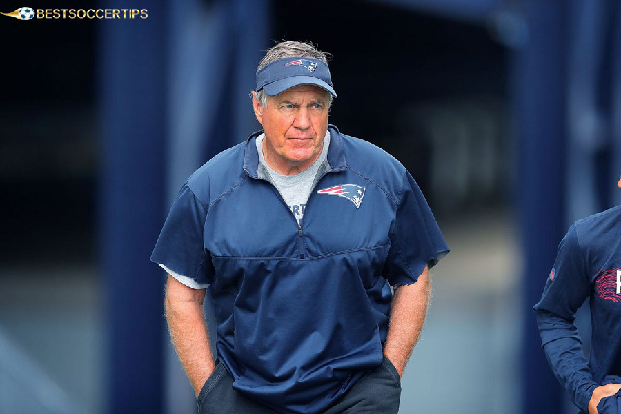 Bill Belichick - Top NFL coaches