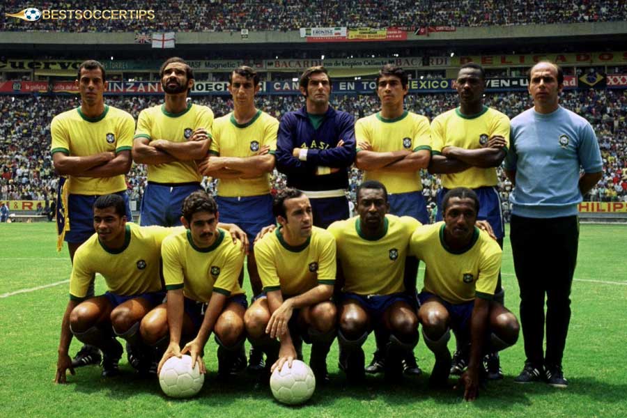 Brazil (1958 - 1970) - Best football squad of all time